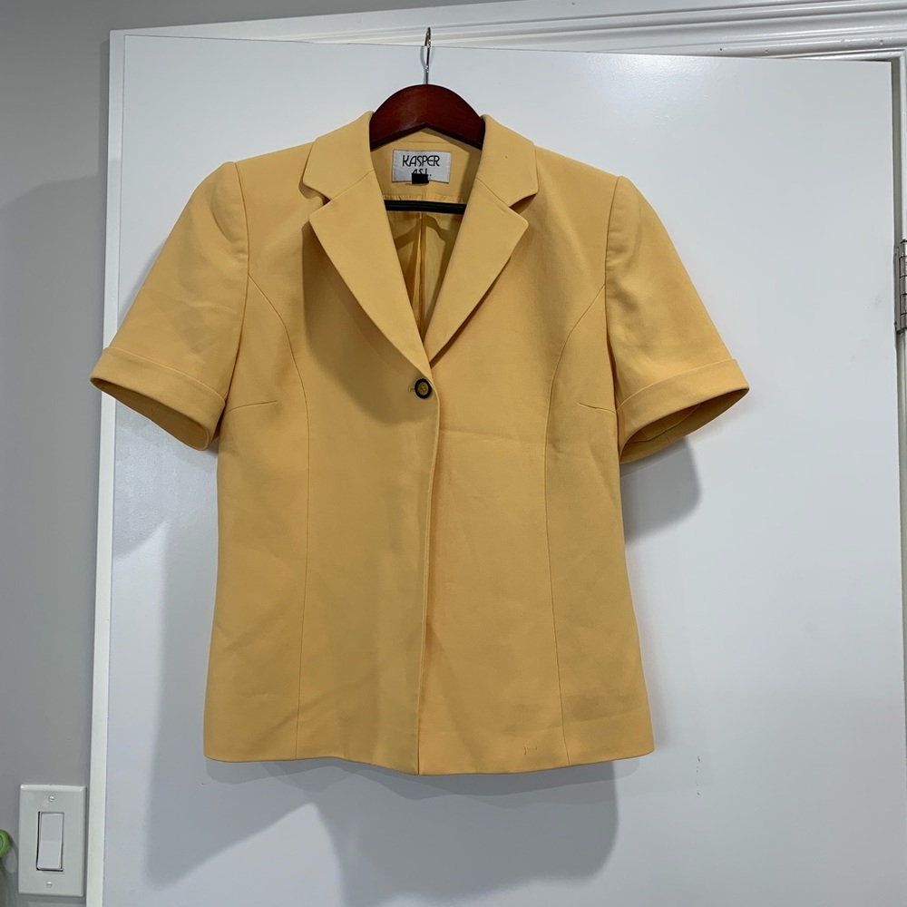 Yellow Button Top